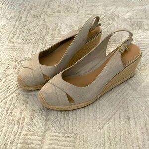 Ralph Lauren size 8.5 sling back shoes